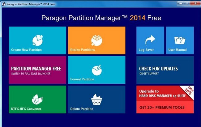 paragon partition manager