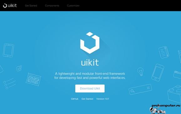 UIkit - великолепный фреймворк HTML, JavaScript и CSS компонентов