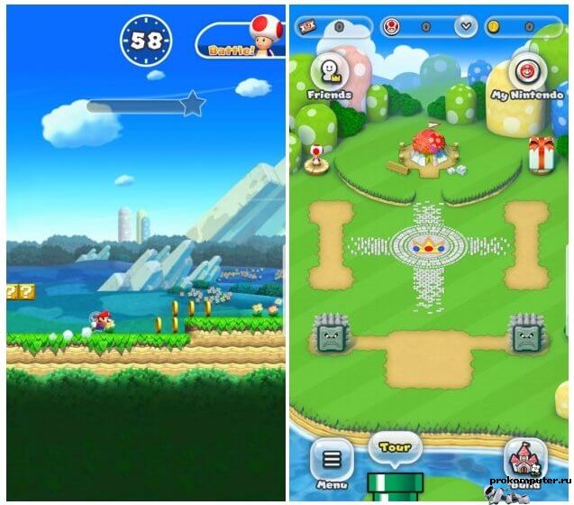 Super Mario Run вышел на android и iOS